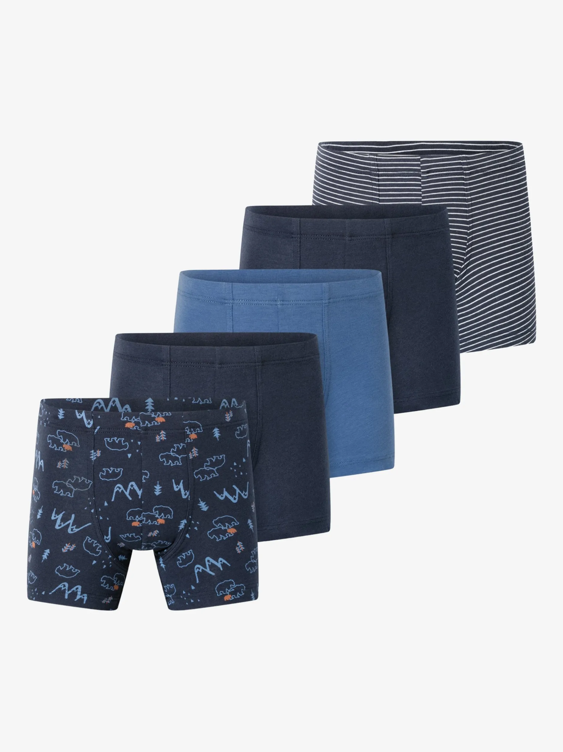 Schiesser Jungen Trunk - 955 Multi in mehrfarbig