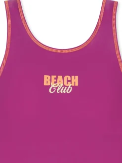 Schiesser Mädchen Badeanzug - Aqua Teens in fuchsia