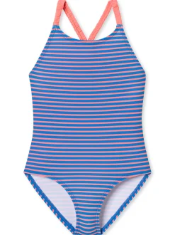 Schiesser Mädchen Badeanzug - Aqua Kids in blau