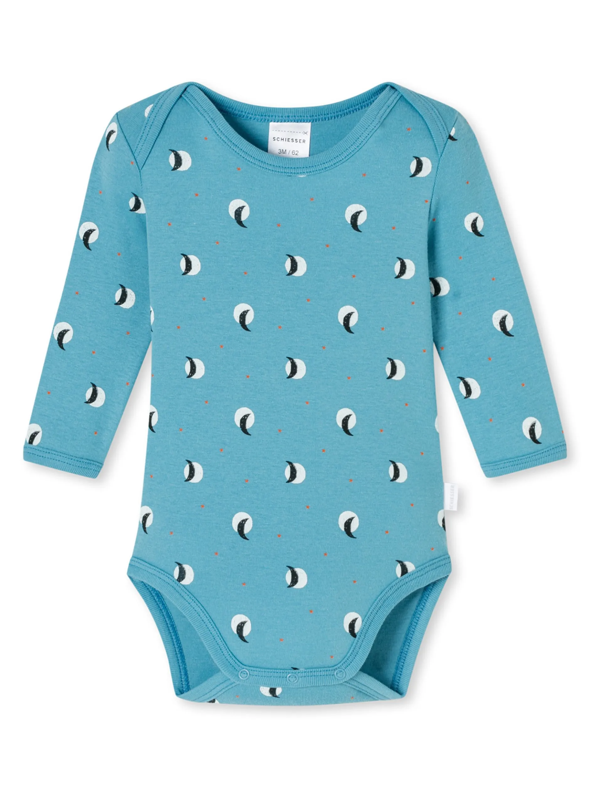 Schiesser Mädchen Body - Natural Love in blau