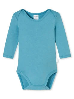 Schiesser Mädchen Body - Natural Love in blau