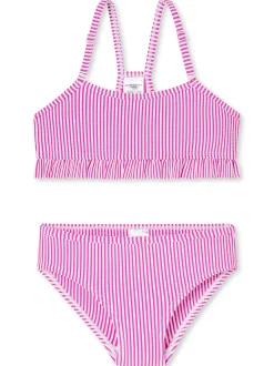 Schiesser Mädchen Bustier-Bikini - Aqua Kids in fuchsia