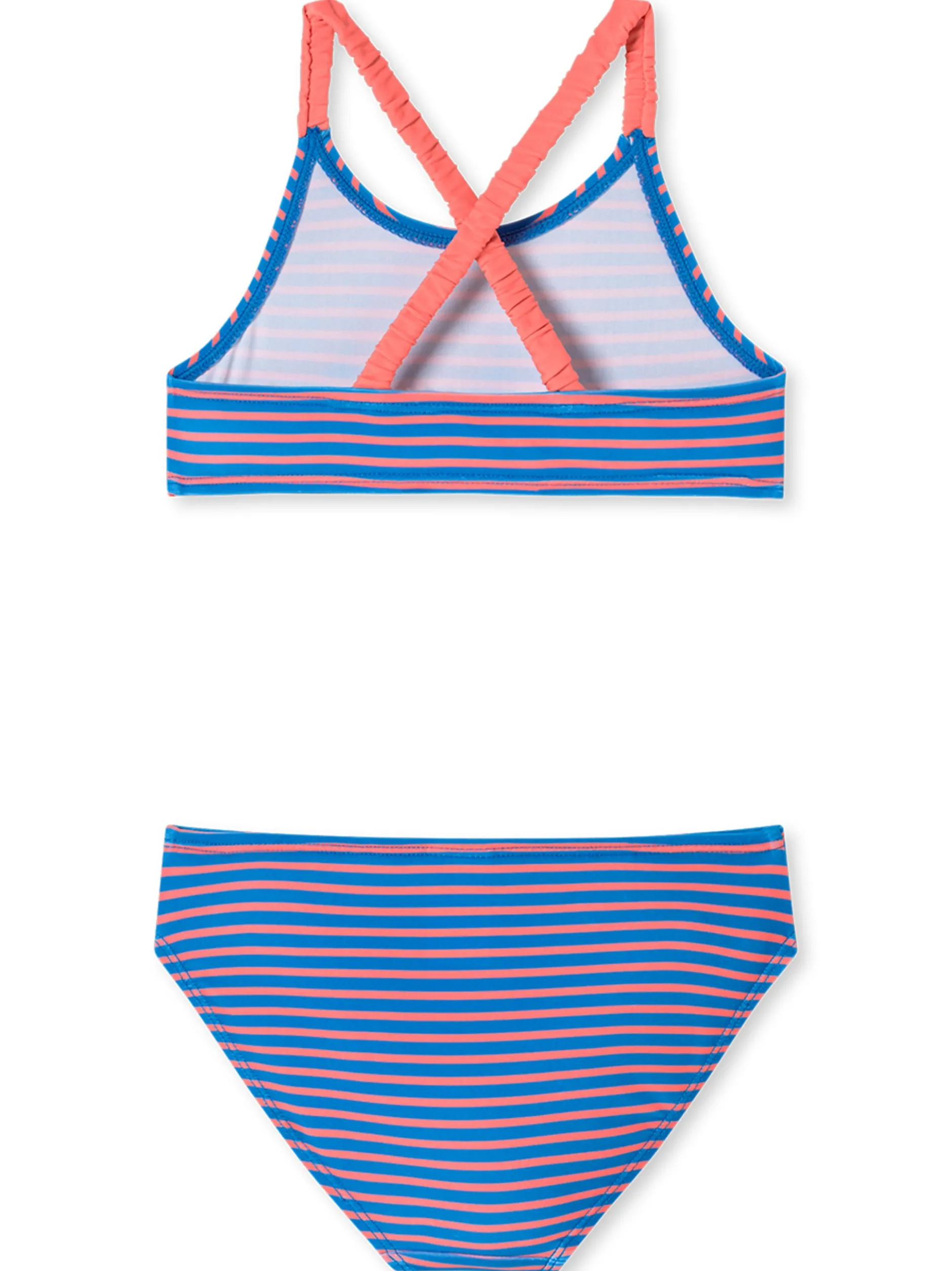 Schiesser Mädchen Bustier-Bikini - Aqua Kids in blau