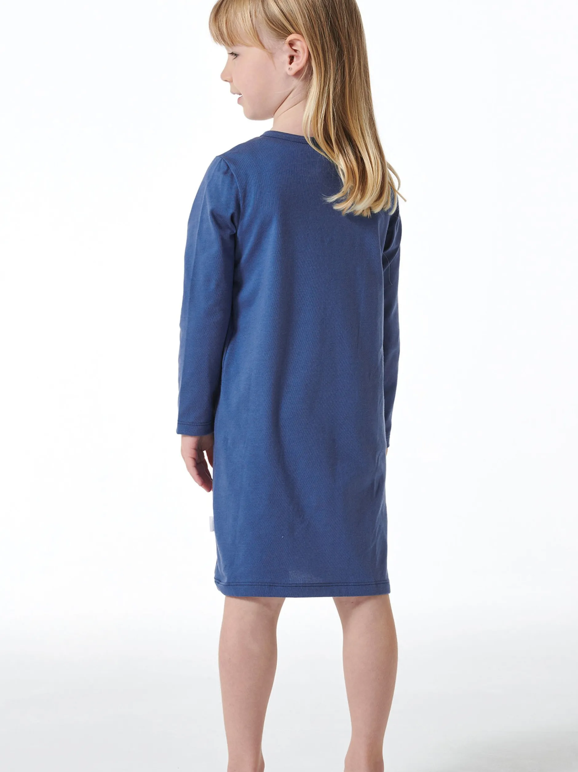 Schiesser Mädchen Nachthemd - Girls World in blau