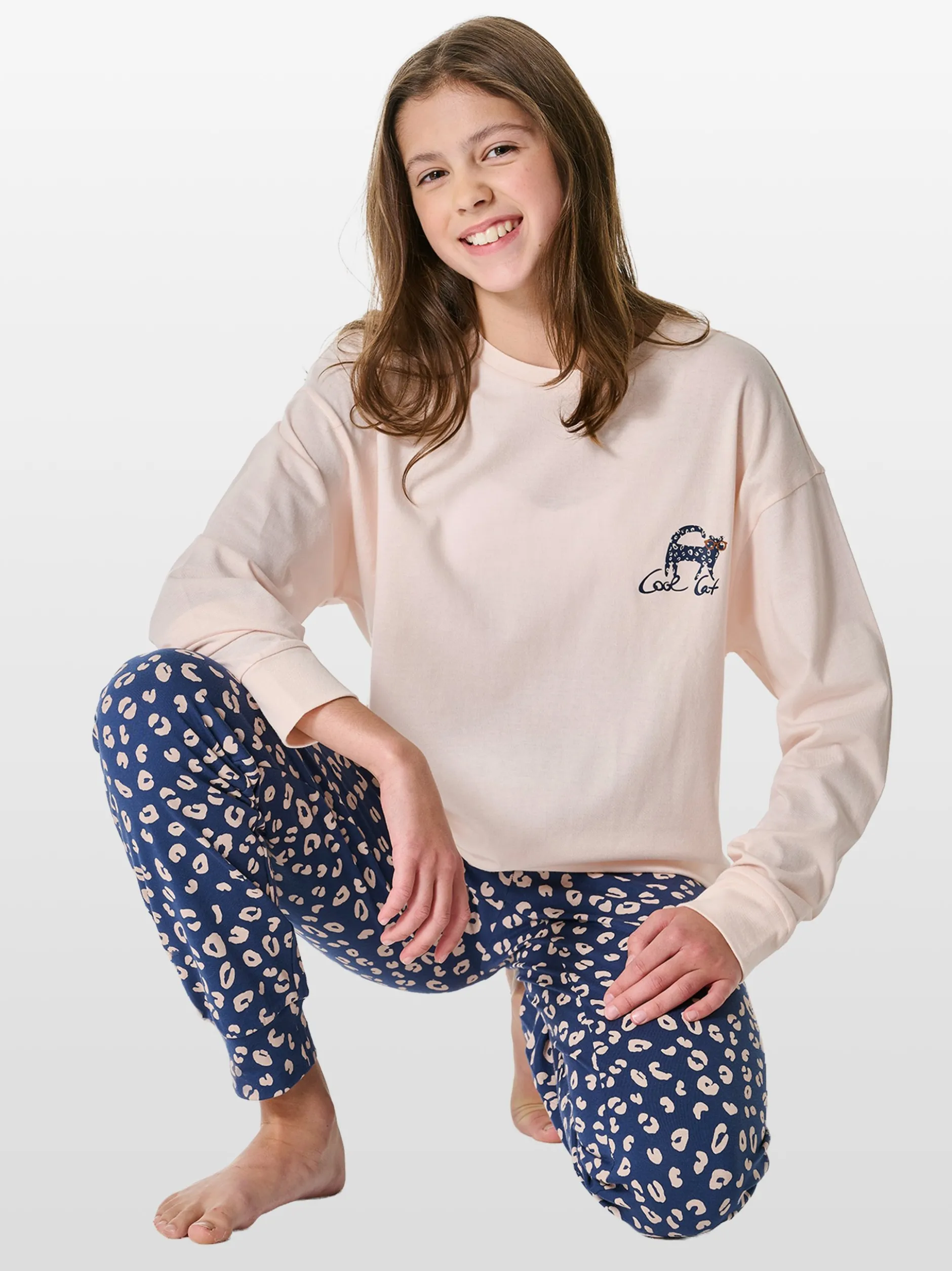 Schiesser Mädchen Pyjama - Nightwear in beige