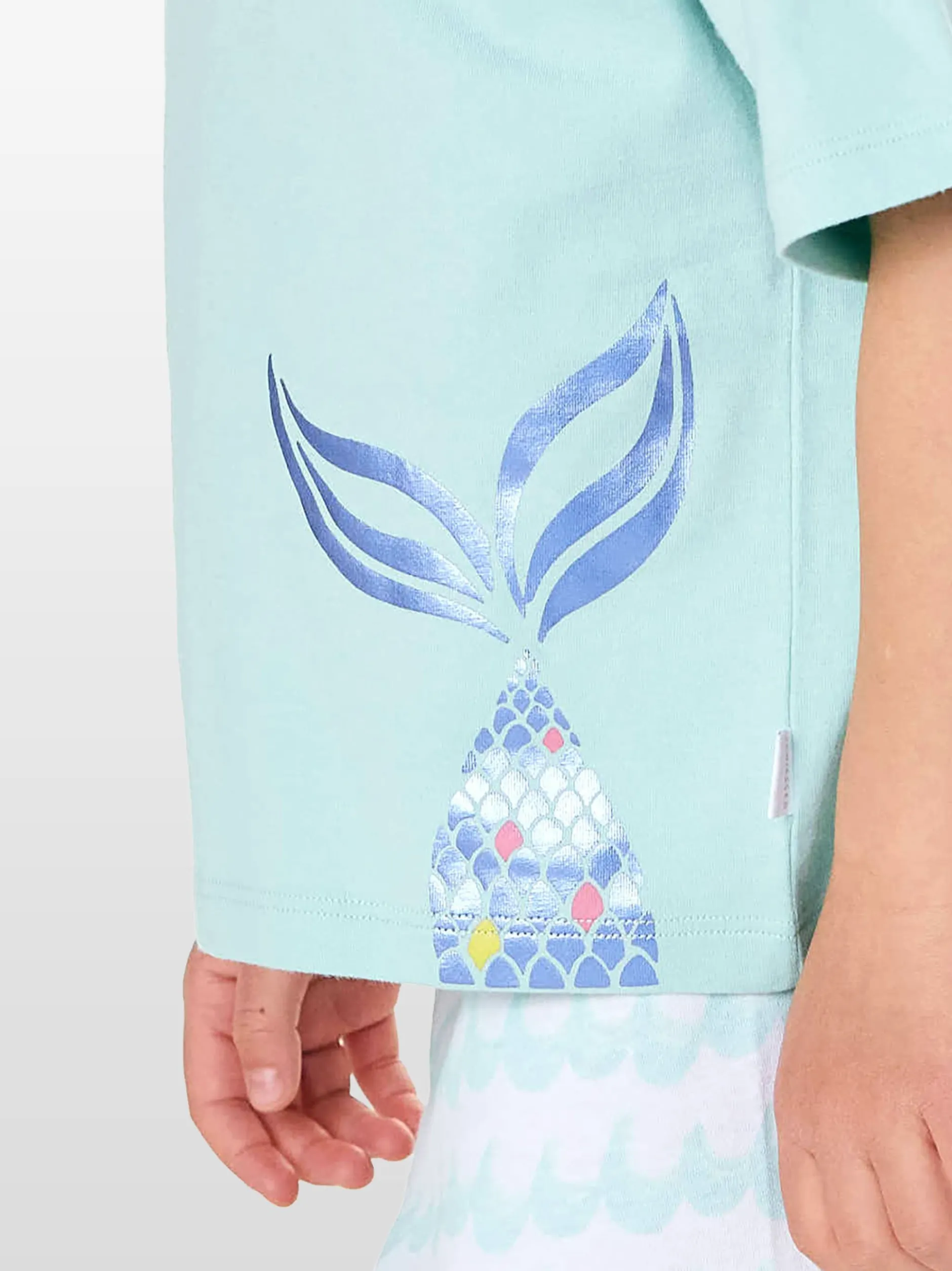Schiesser Mädchen Pyjama - Nightwear in türkis
