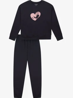 Schiesser Mädchen Pyjama - Nightwear in marine
