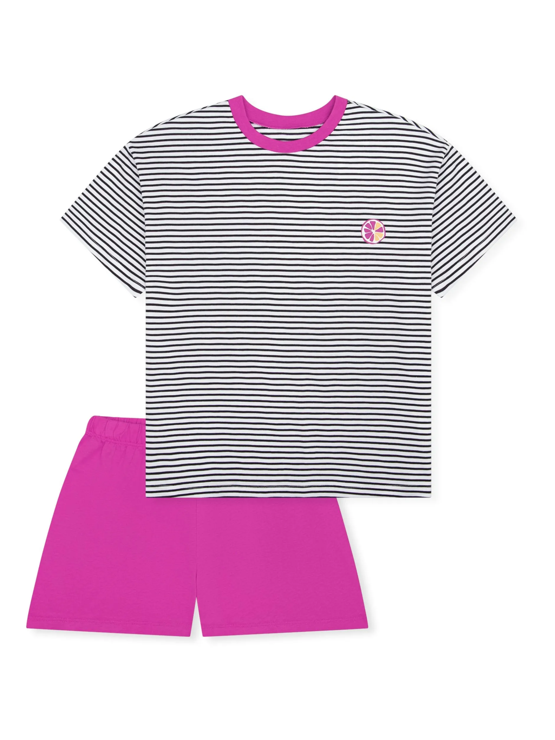 Schiesser Mädchen Pyjama - Nightwear in fuchsia