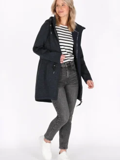 Schmuddelwedda Damen Jacke in marine