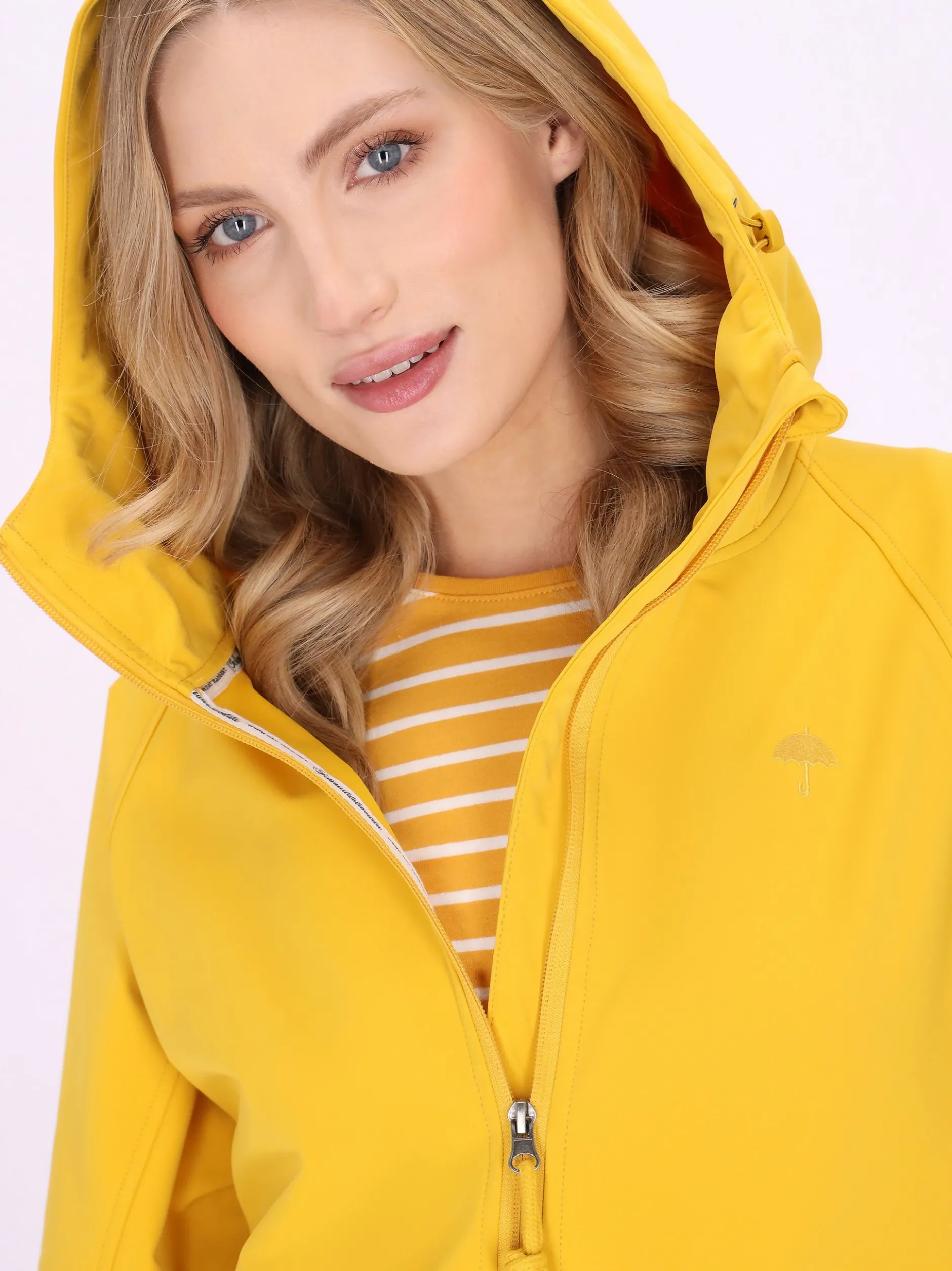 Schmuddelwedda Damen Jacke in gelb