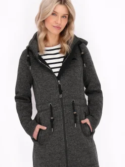 Schmuddelwedda Damen Jacke in grau