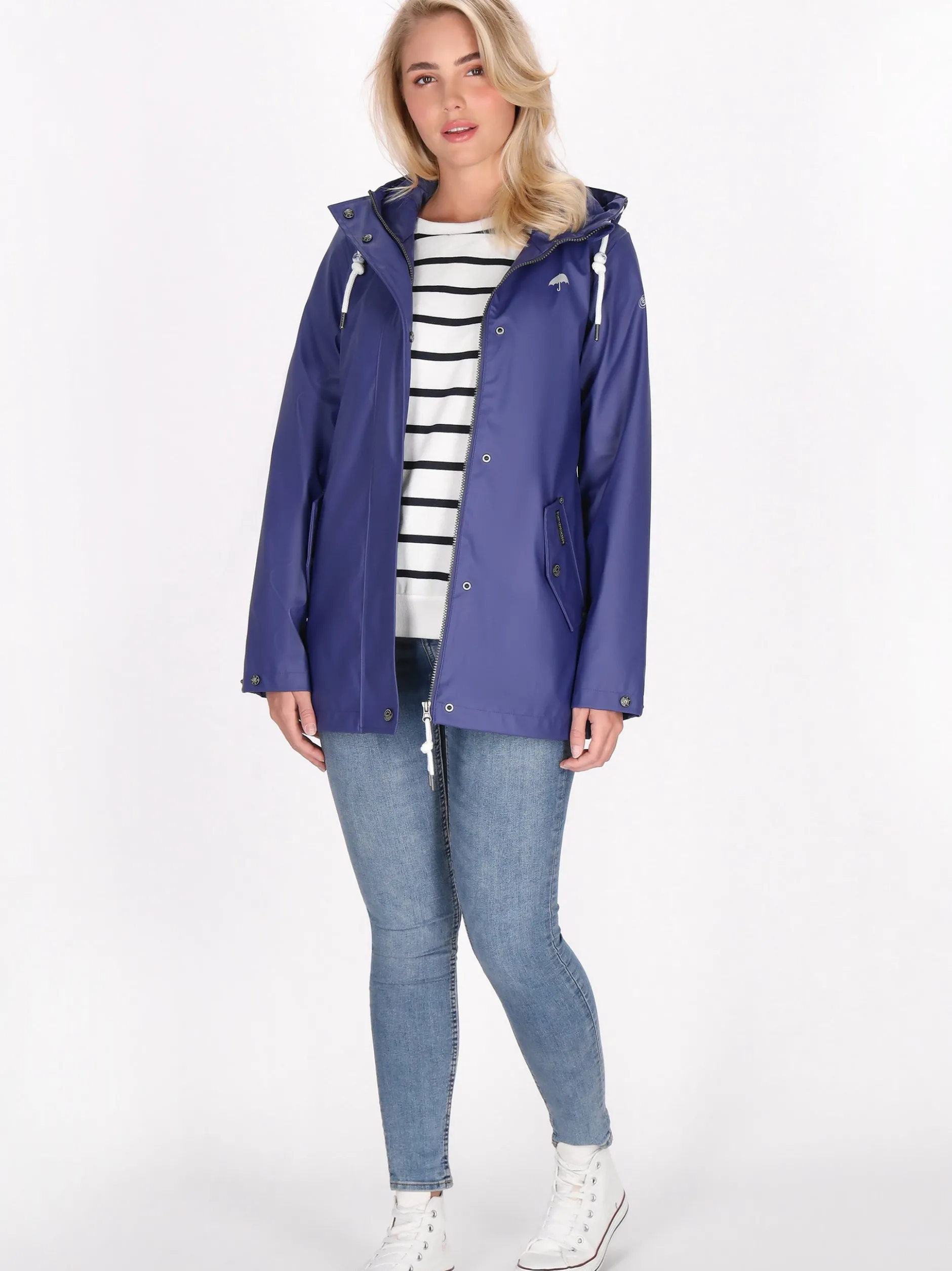 Schmuddelwedda Damen Jacke in marine