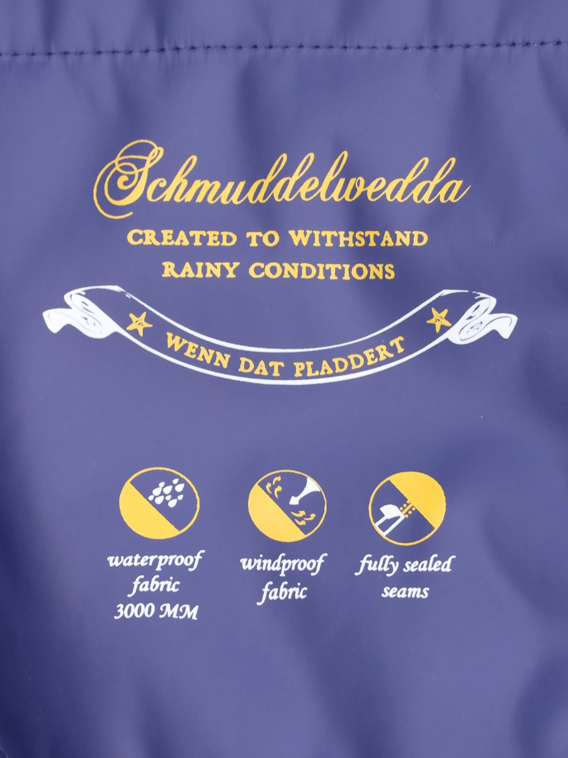 Schmuddelwedda Damen Jacke in marine