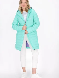 Schmuddelwedda Damen Jacke in türkis