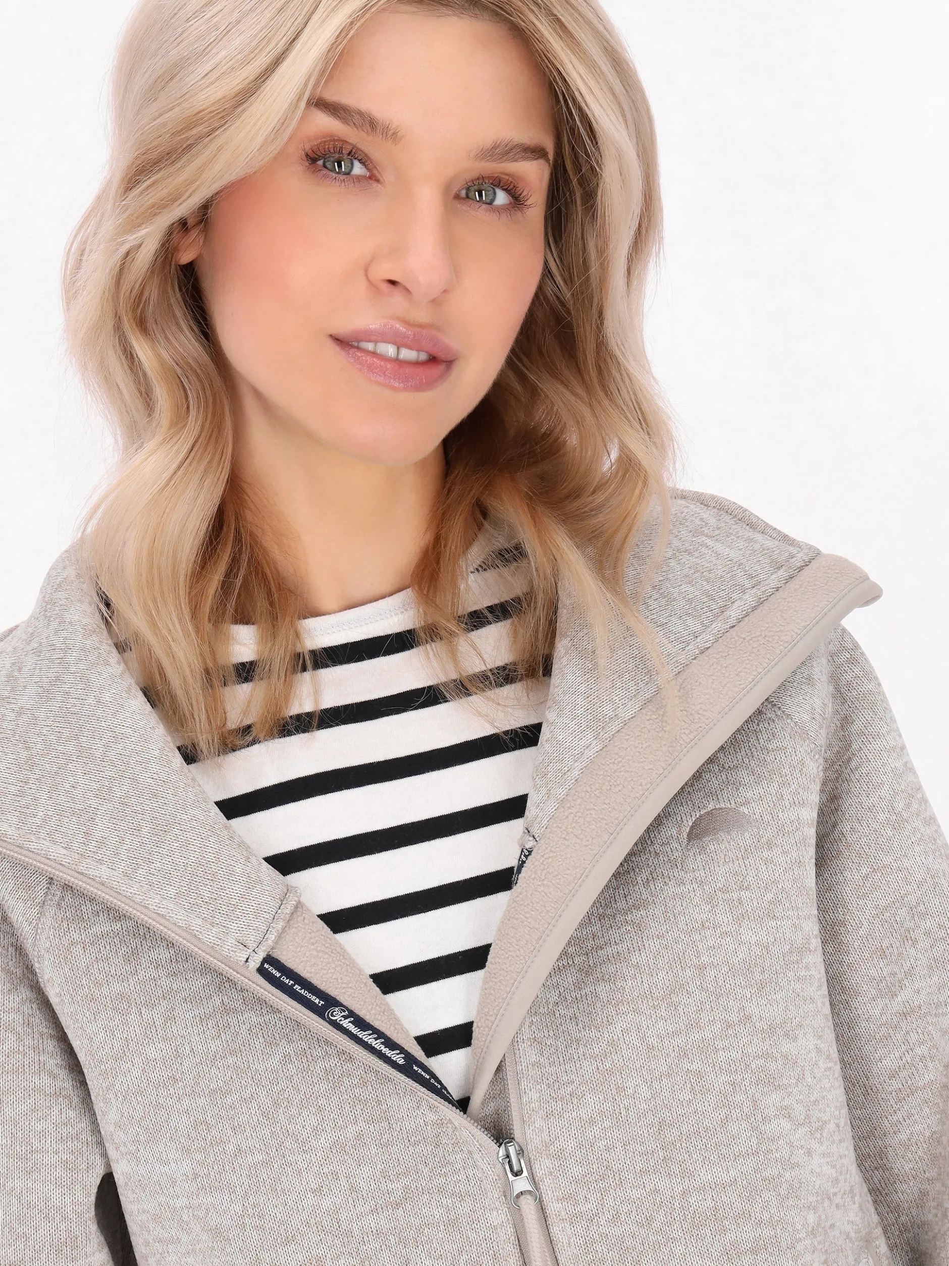 Schmuddelwedda Damen Jacke in ecru