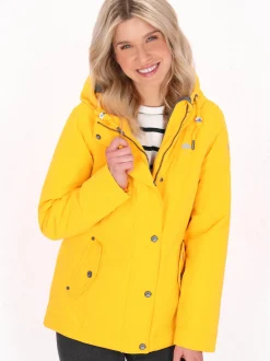 Schmuddelwedda Damen Jacke in gelb