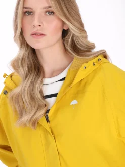 Schmuddelwedda Damen Jacke in gelb