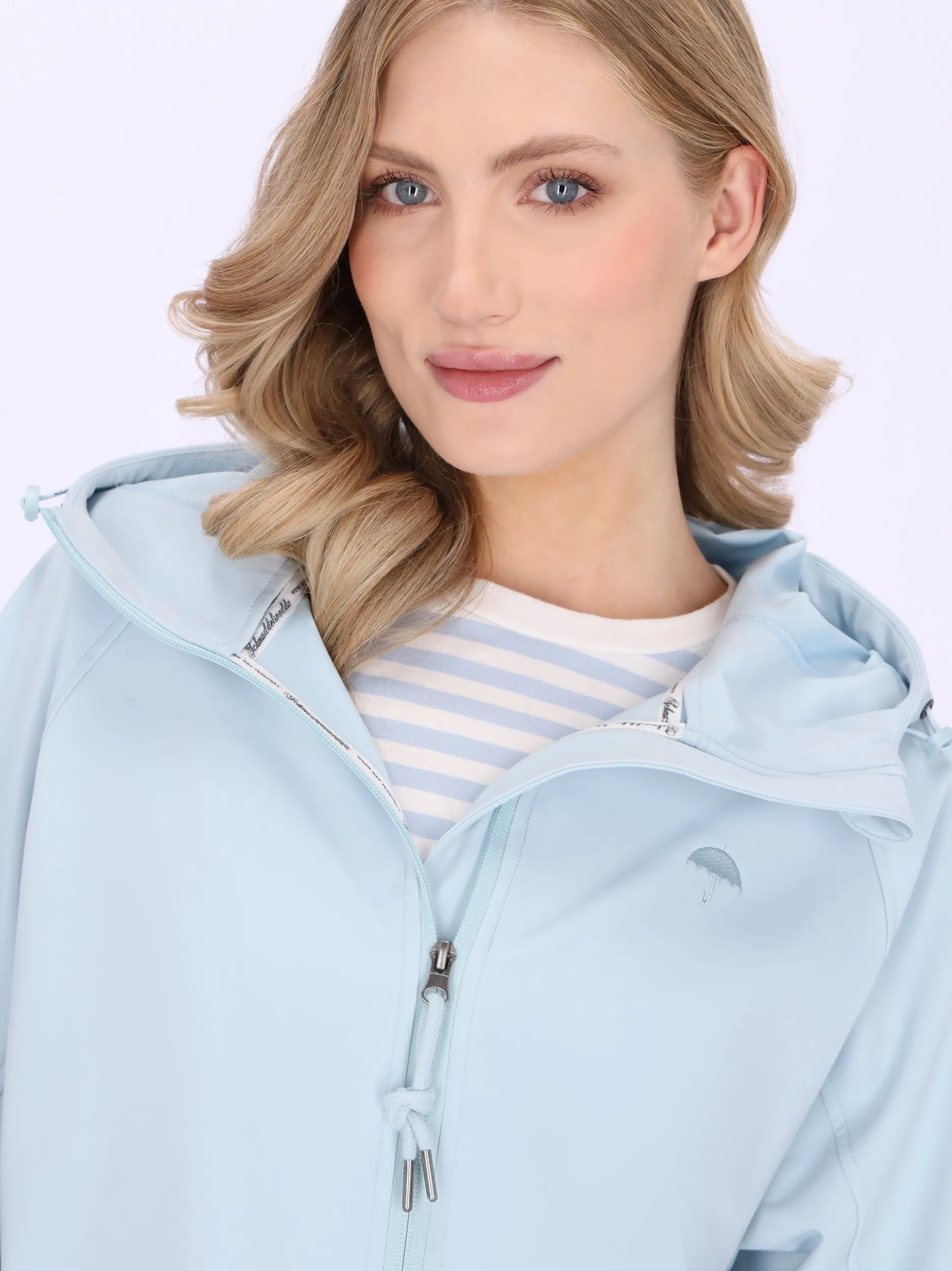 Schmuddelwedda Damen Jacke in blau