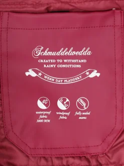 Schmuddelwedda Damen Jacke in rot