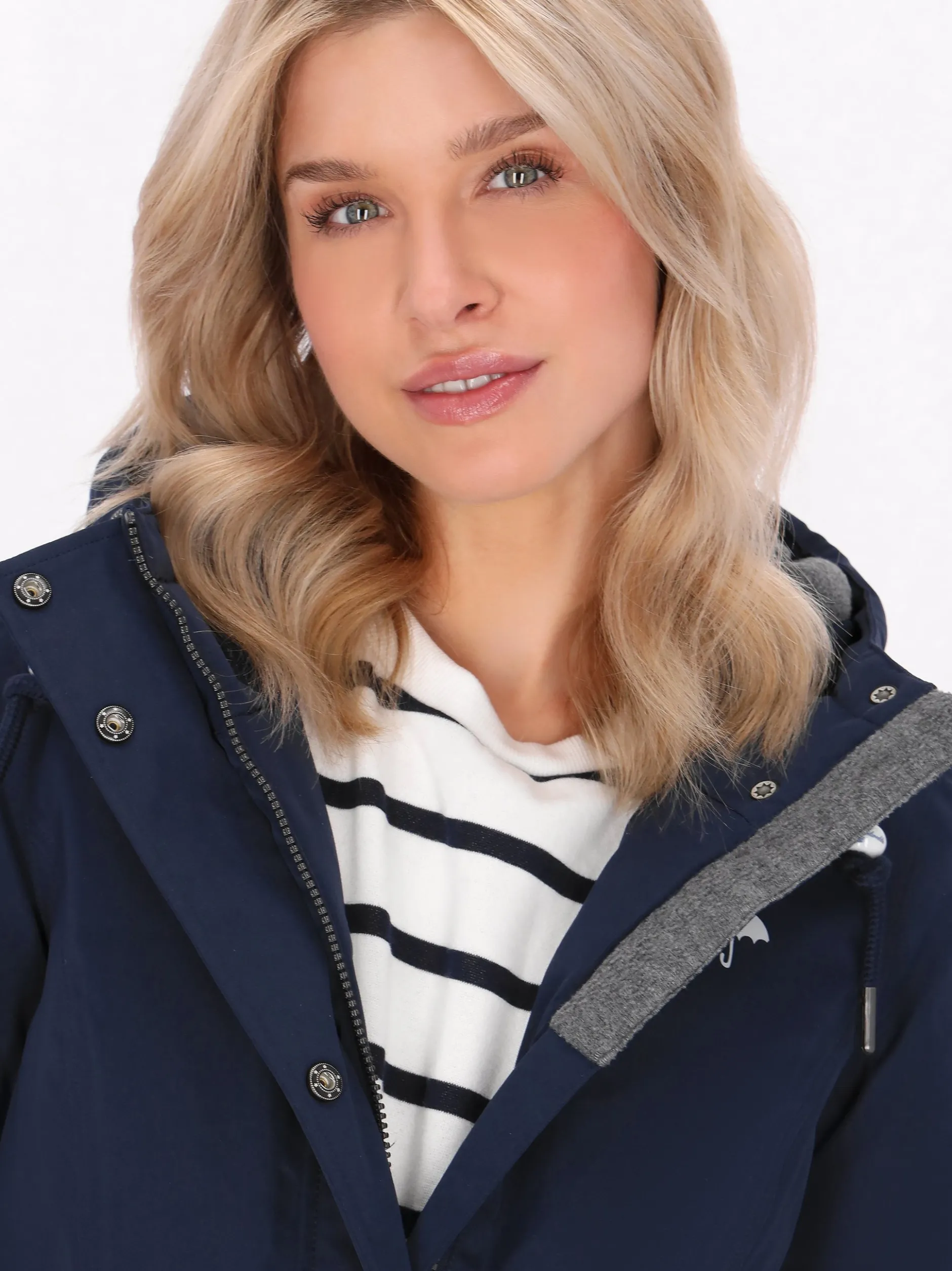 Schmuddelwedda Damen Jacke in marine
