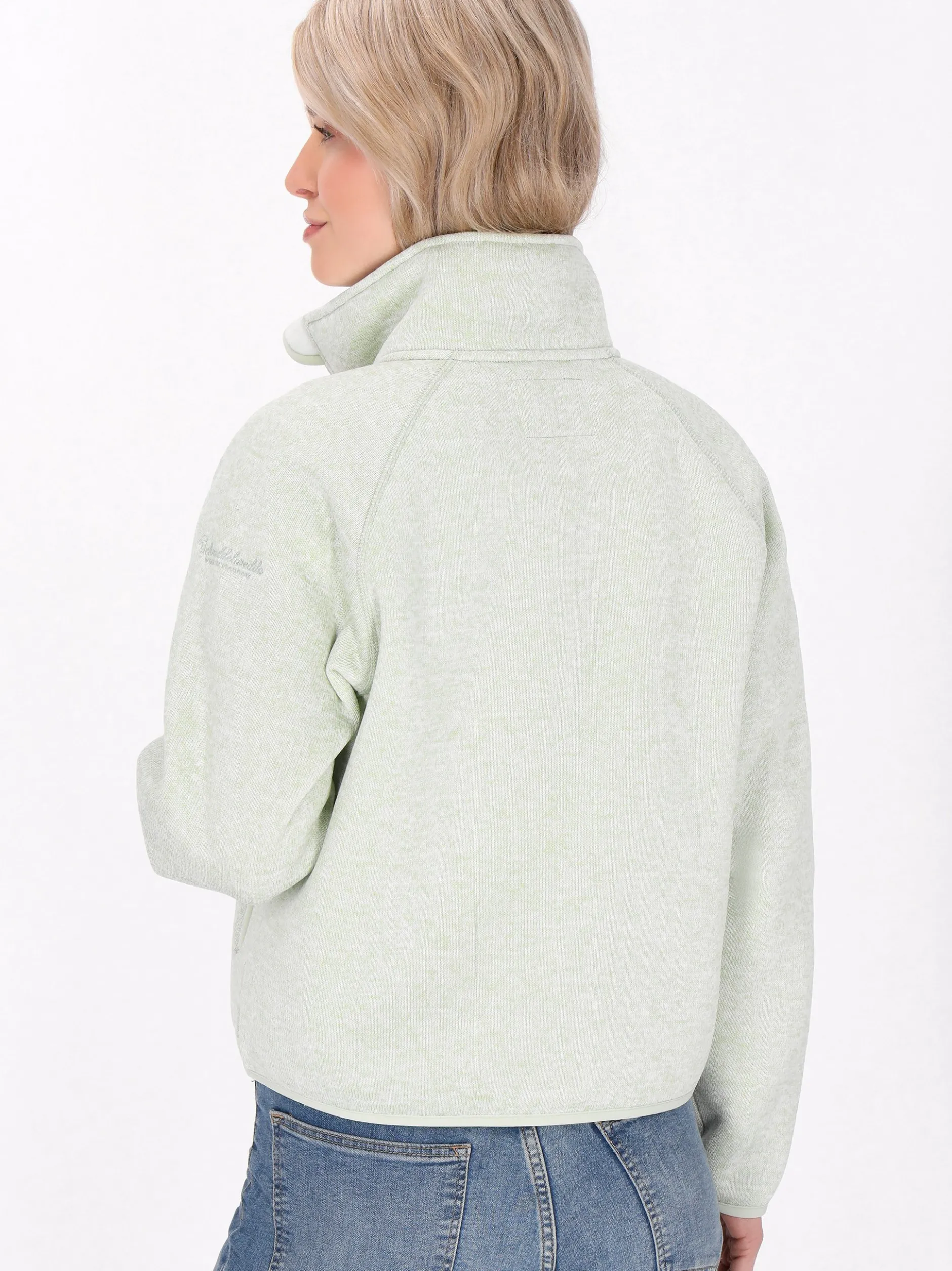 Schmuddelwedda Damen Jacke in grün