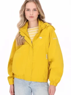 Schmuddelwedda Damen Jacke in gelb