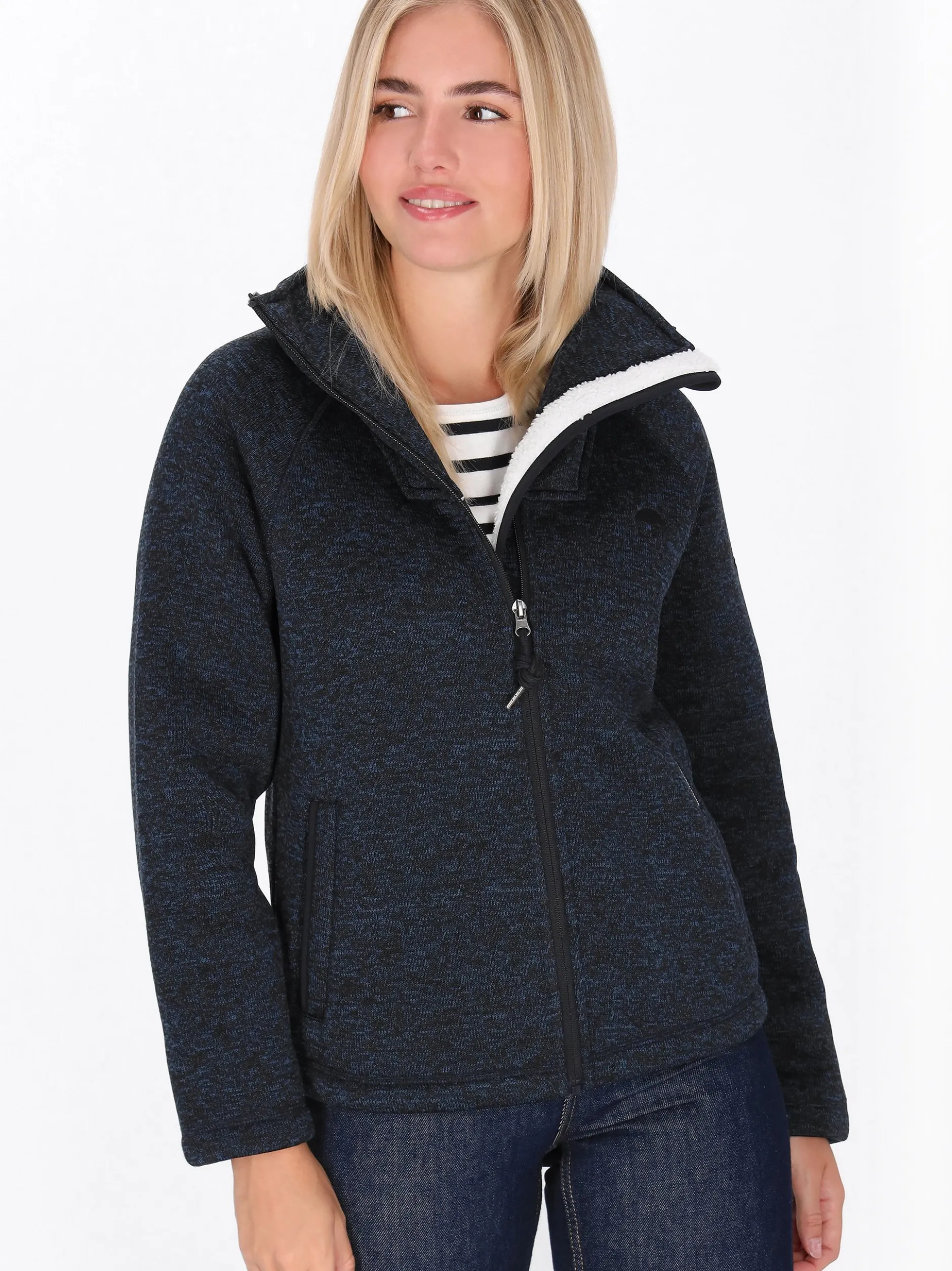 Schmuddelwedda Damen Jacke in melange