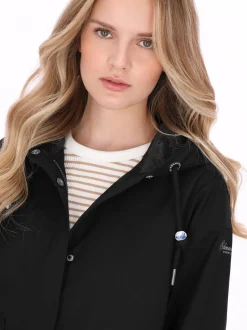 Schmuddelwedda Damen Jacke in schwarz