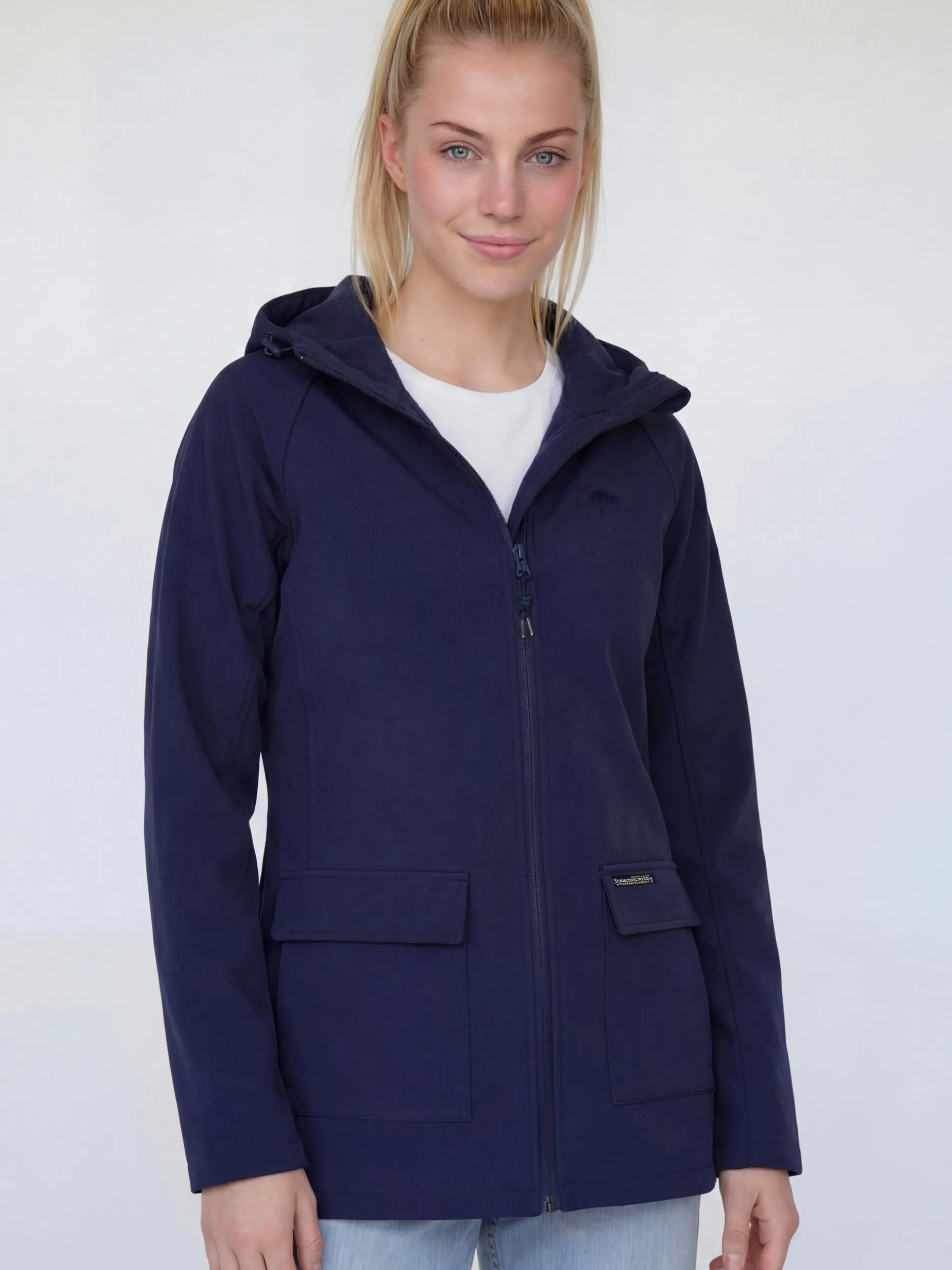 Schmuddelwedda Damen Jacke in marine