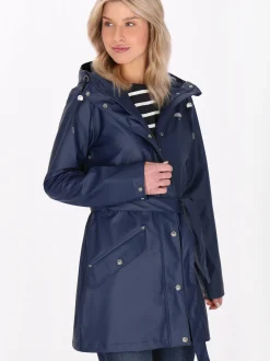 Schmuddelwedda Damen Mantel in marine