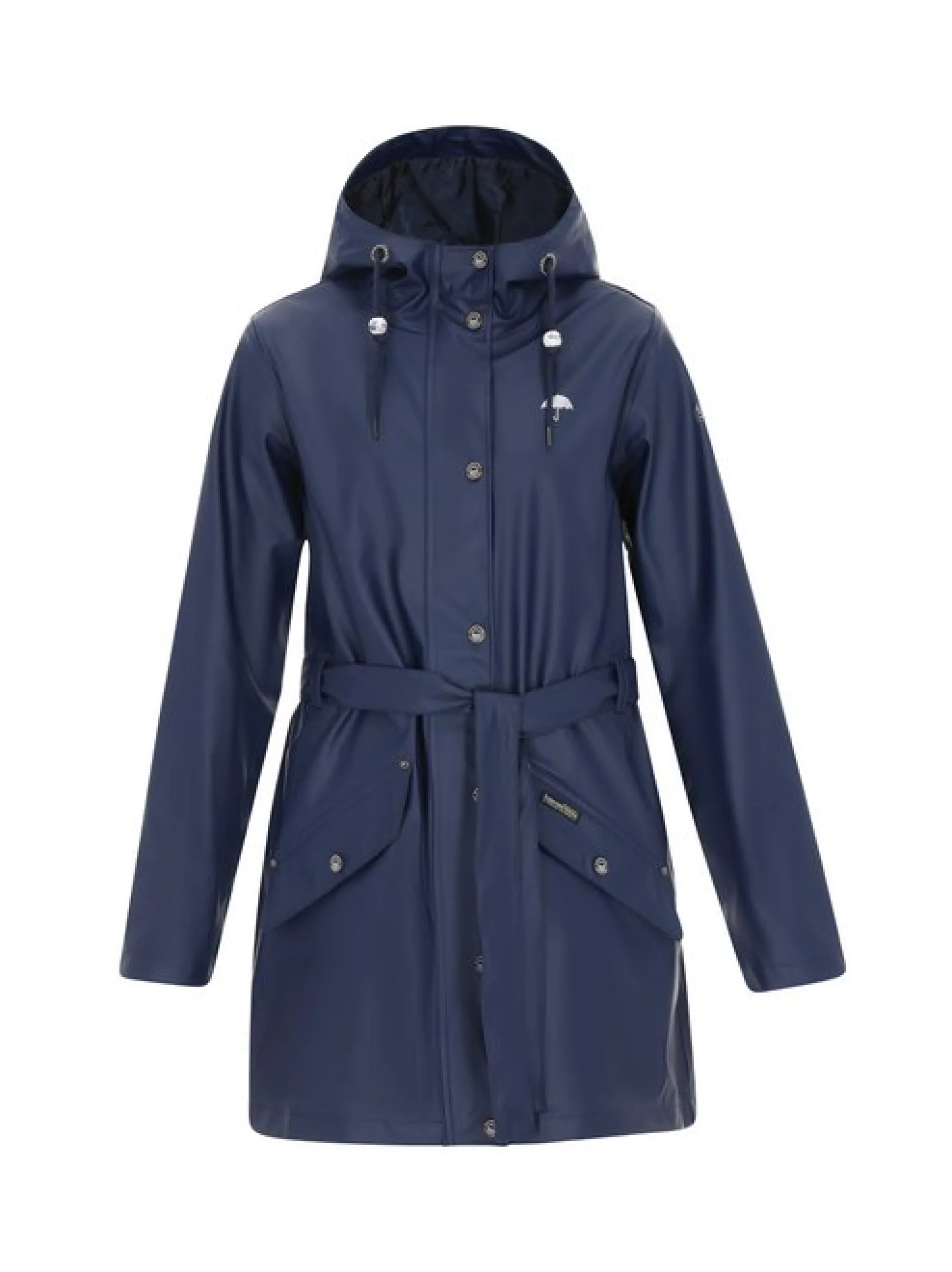 Schmuddelwedda Damen Mantel in marine