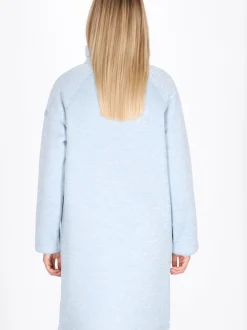 Schmuddelwedda Damen Mantel in hellblau