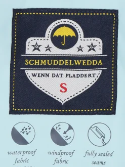 Schmuddelwedda Damen Mantel in blau
