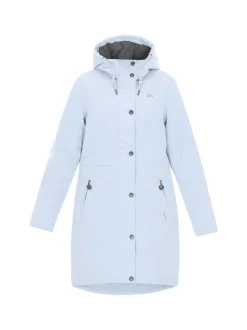 Schmuddelwedda Damen Parka in blau