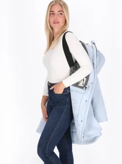 Schmuddelwedda Damen Parka in blau