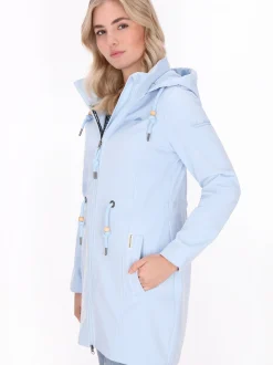 Schmuddelwedda Damen Softshelljacke in blau