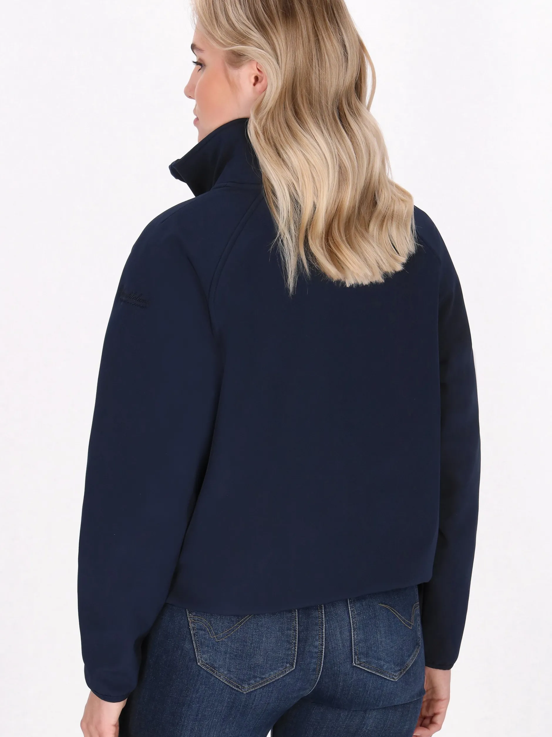 Schmuddelwedda Damen Softshelljacke in marine