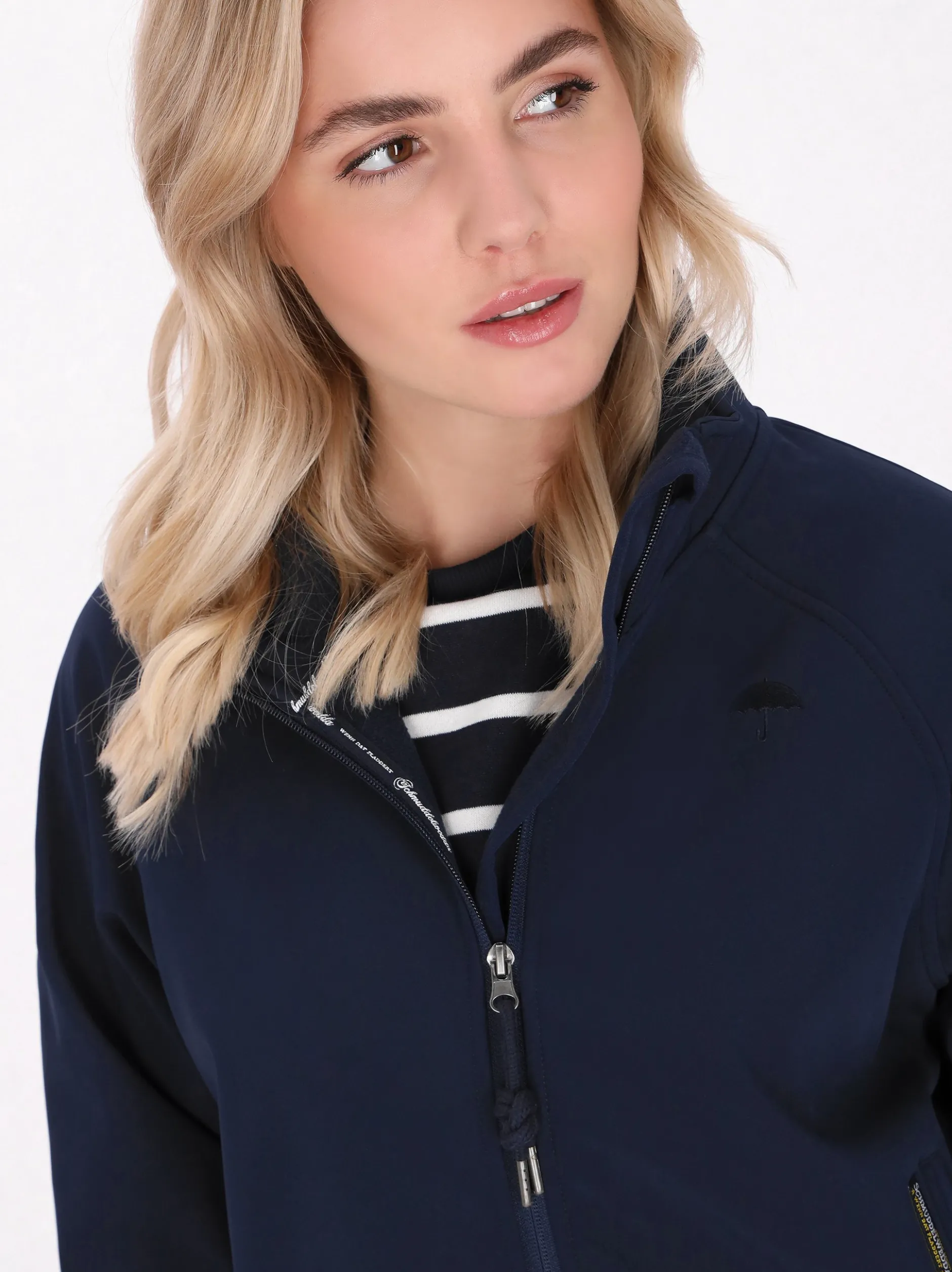 Schmuddelwedda Damen Softshelljacke in marine