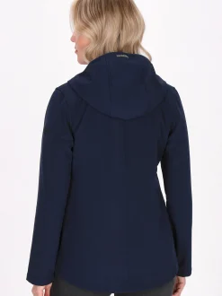 Schmuddelwedda Damen Softshelljacke in marine