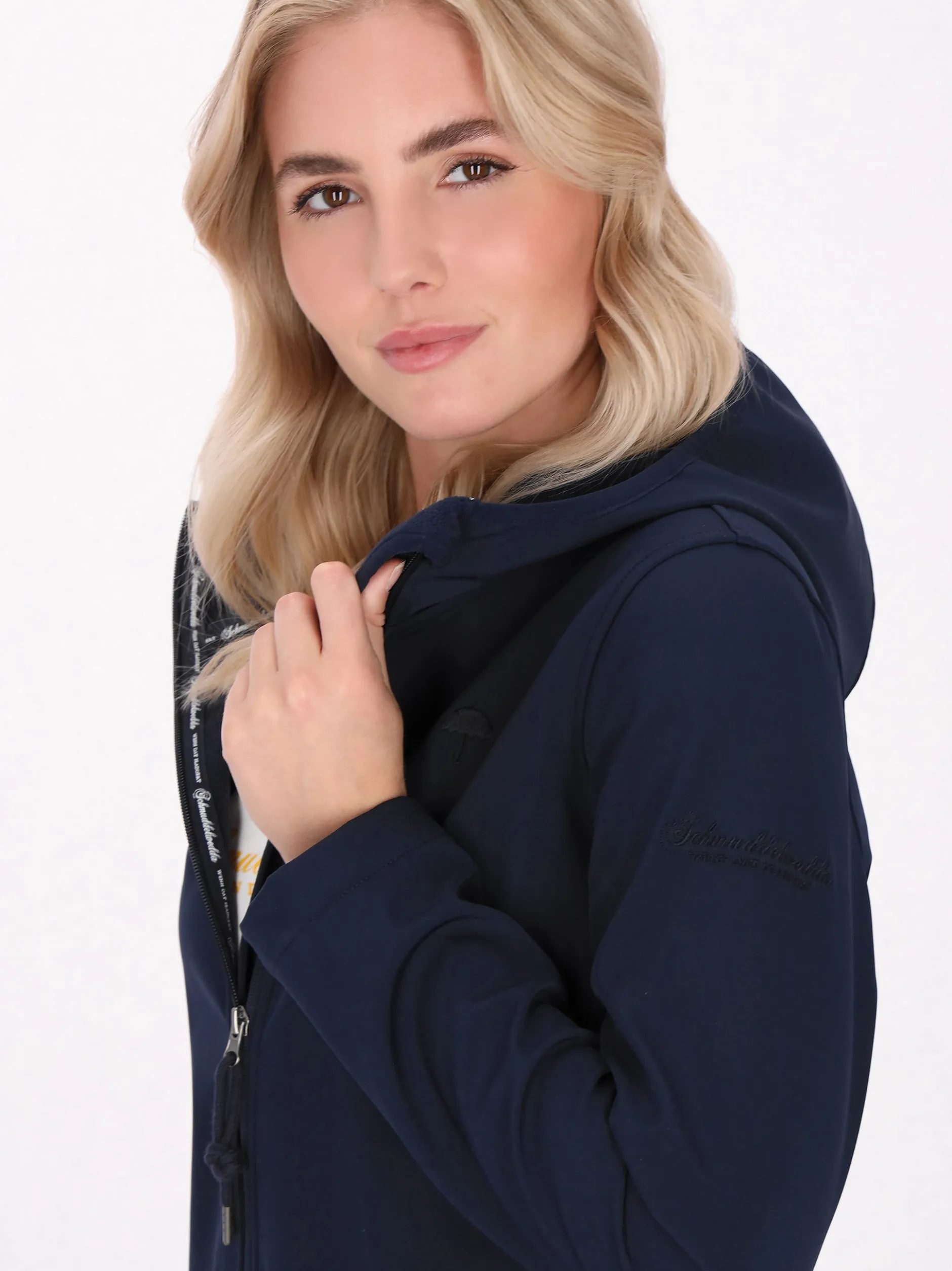 Schmuddelwedda Damen Softshelljacke in marine