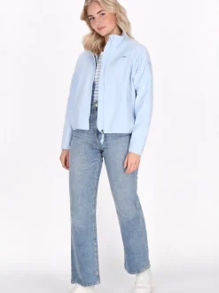 Schmuddelwedda Damen Softshelljacke in blau