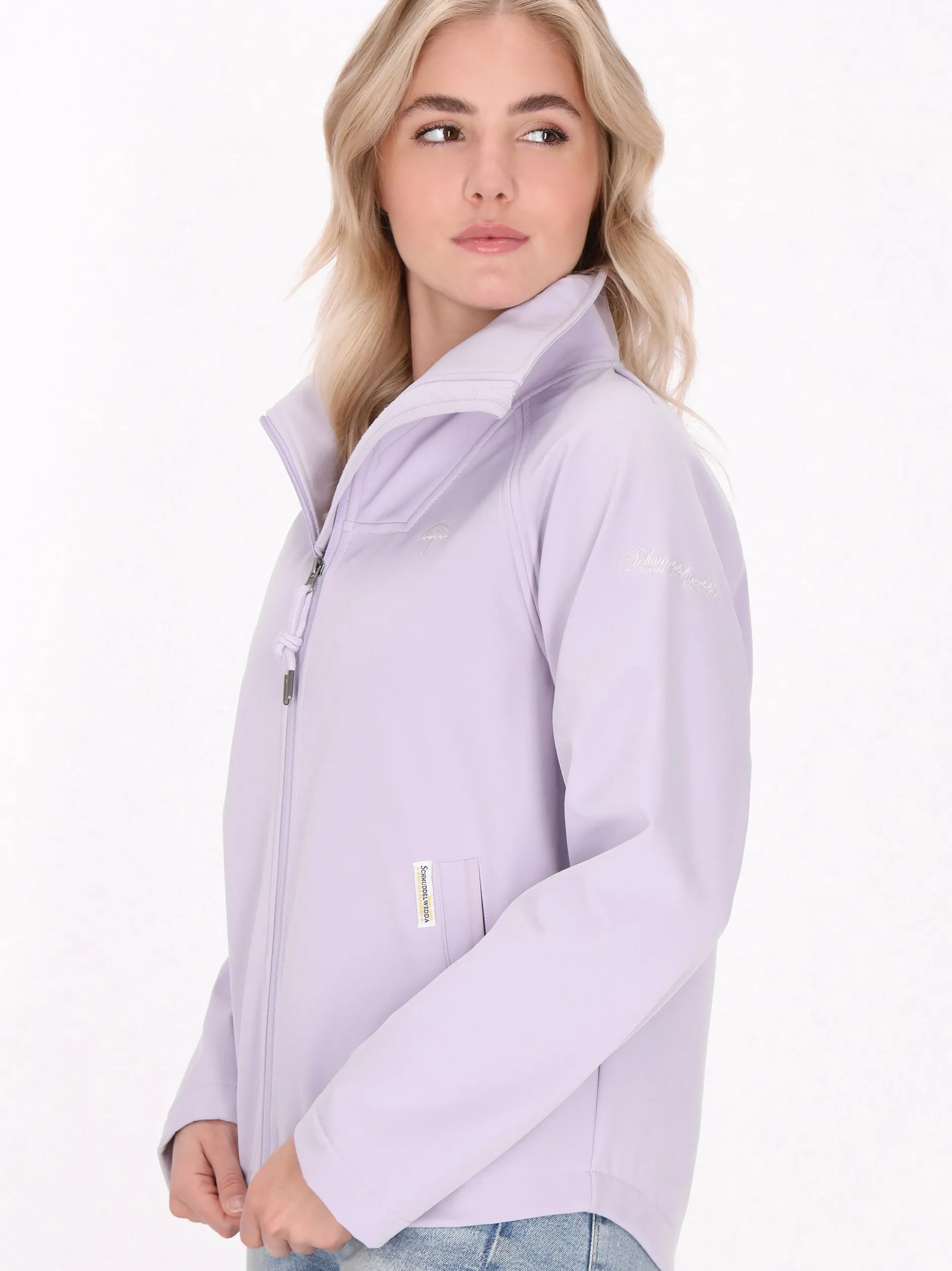 Schmuddelwedda Damen Softshelljacke in lila