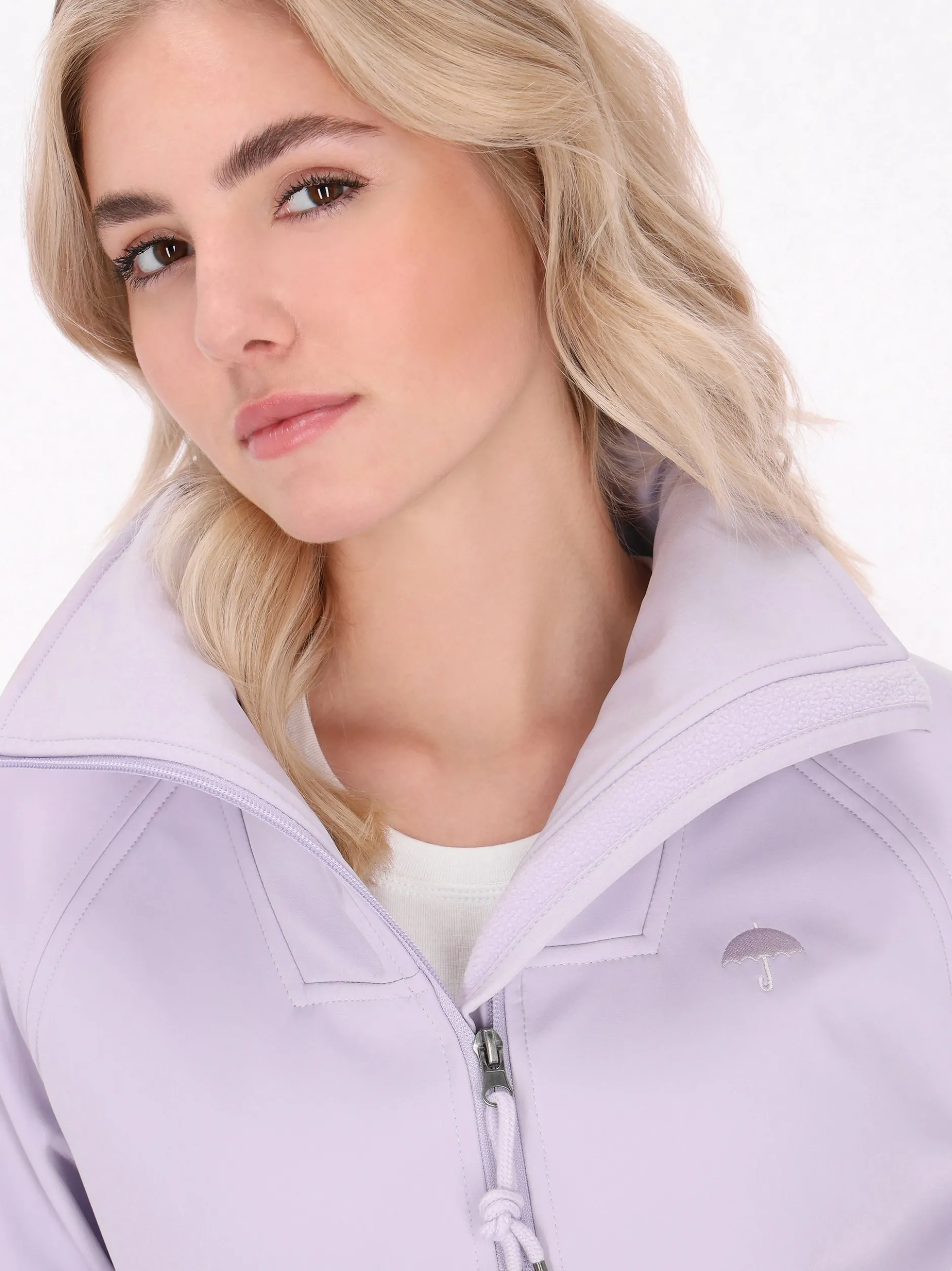 Schmuddelwedda Damen Softshelljacke in lila