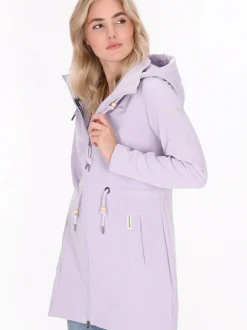 Schmuddelwedda Damen Softshelljacke in lila