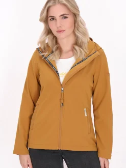 Schmuddelwedda Damen Softshelljacke in orange
