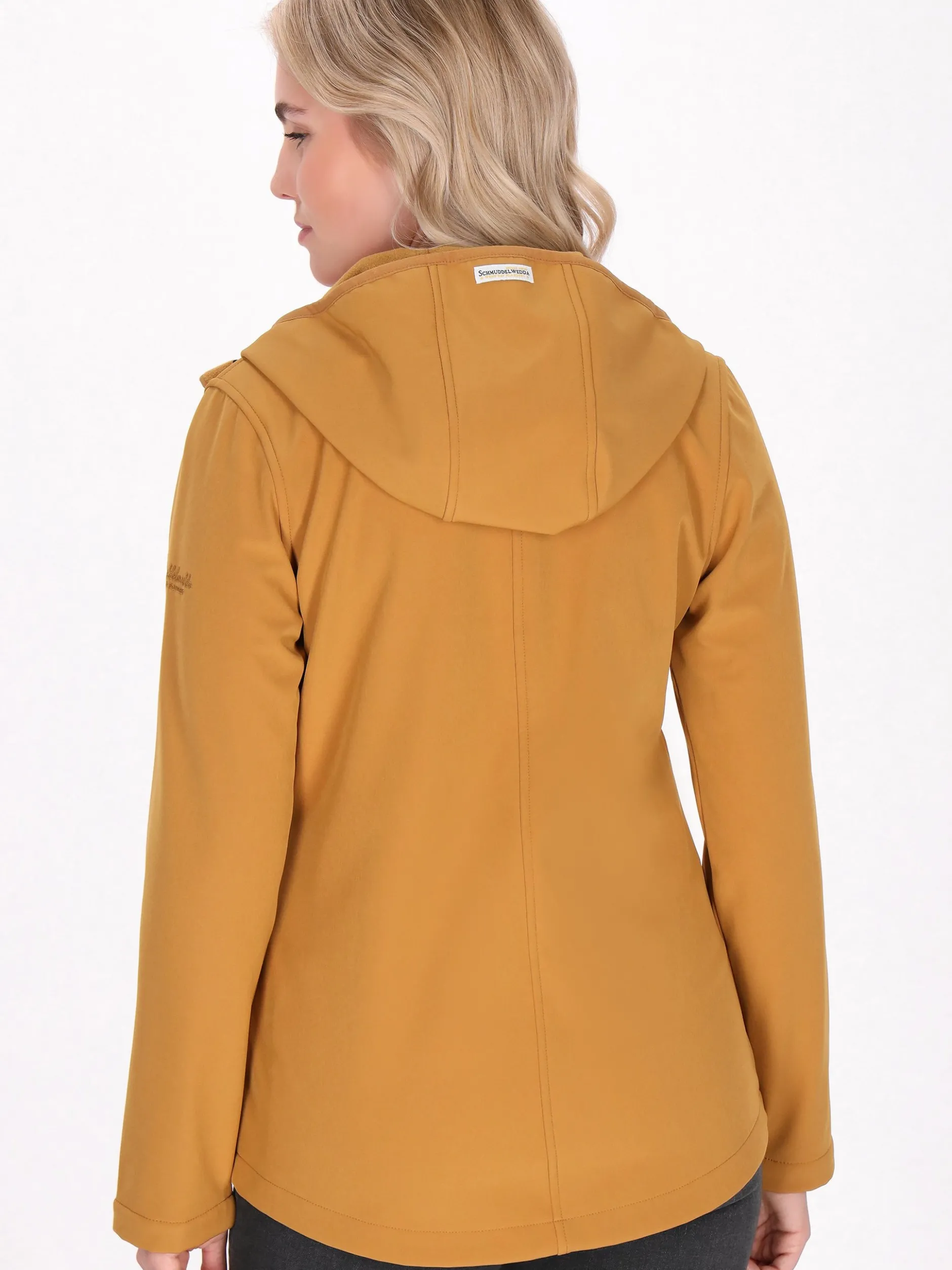 Schmuddelwedda Damen Softshelljacke in orange