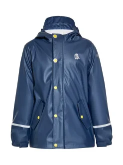 Schmuddelwedda Jungen (Kinder) Regenmantel in blau