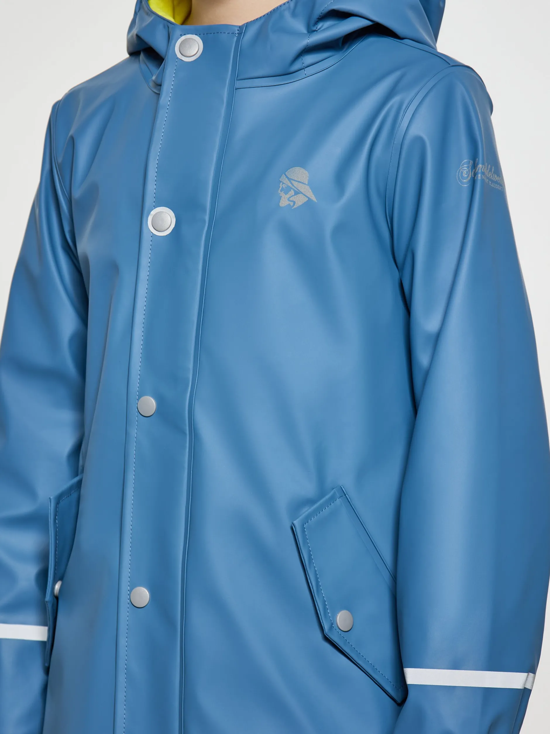 Schmuddelwedda jung Regenmantel in blau