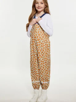 Schmuddelwedda Mädchen (Kids) Regenhose in orange mint