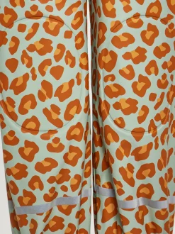 Schmuddelwedda Mädchen (Kids) Regenhose in orange mint